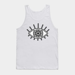 Mandala Evil Eye Tank Top